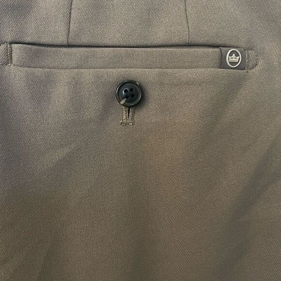 Peter Millar Highlands Flat-Front Performance Trouser Hazelnut - Picture 2 of 8